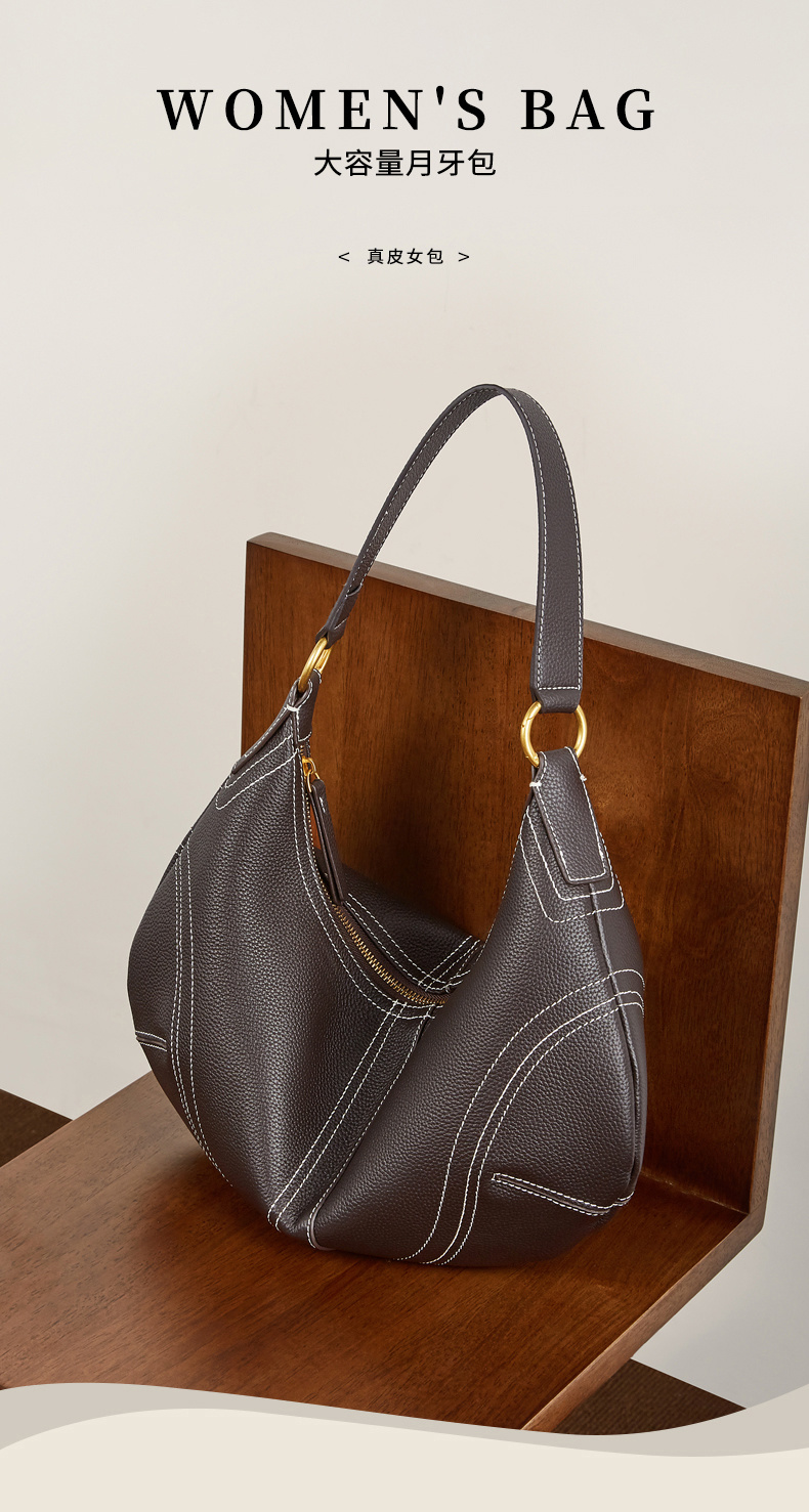 Bolso Axila Dumpling Gran Capacidad